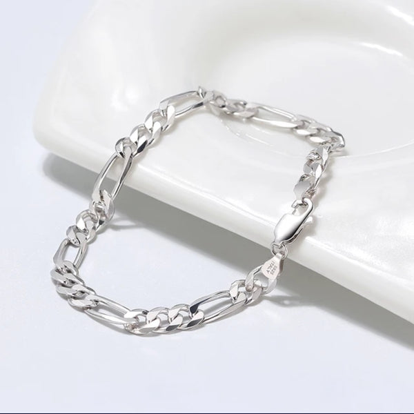 Unisex Figaro Chain Bracelet