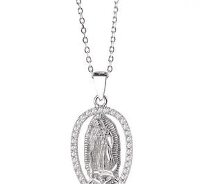 Virgen Pendant Necklace