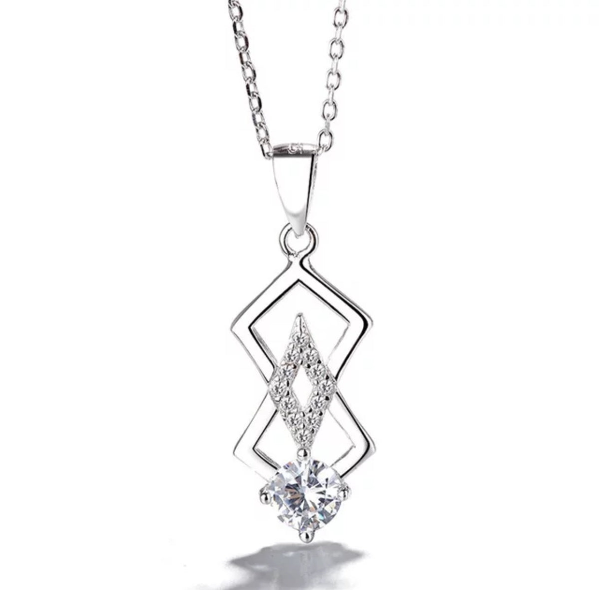 Prismatic Pendant Necklace