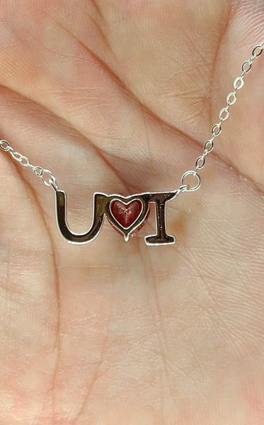 I LOVE YOU Pendant Necklace