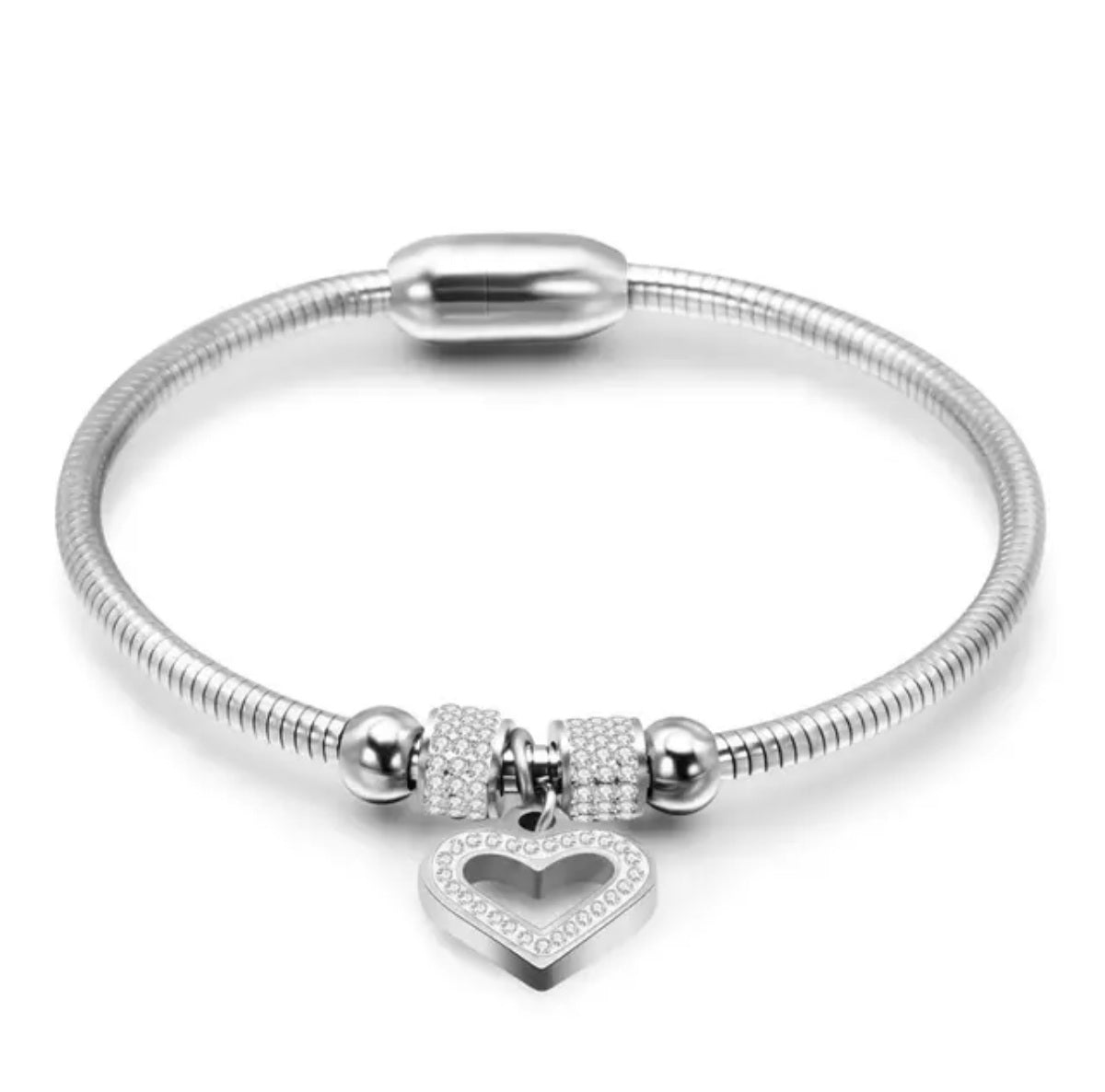 Heart Magnetic Bracelet 40% Off. Just add it to the cart and see a discount.