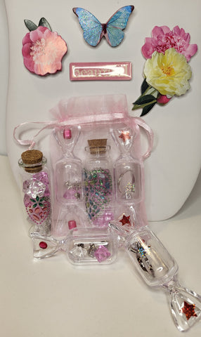 Rose Jewelry Bundle Necklace Set