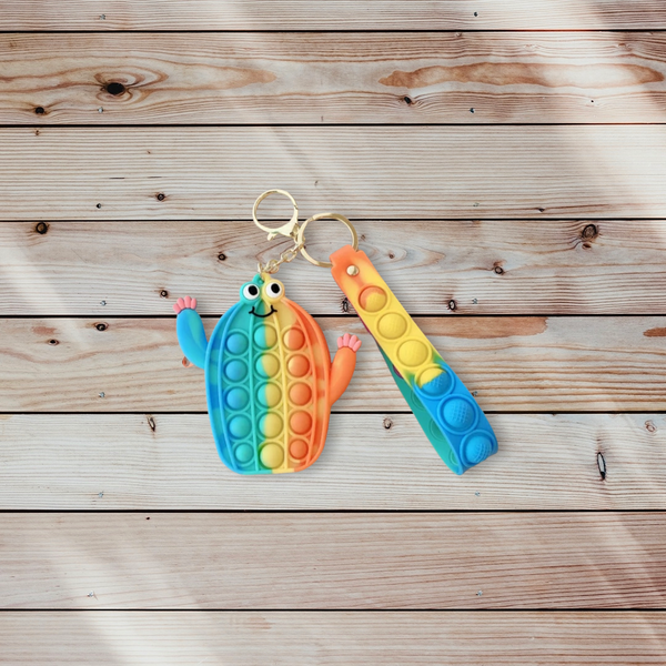 Cactus Small Money Bag Keychain. Get 20% Off Use Code SAVE