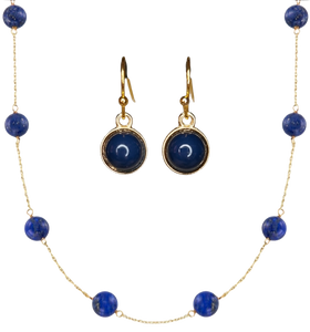 Lapiz Lazuli Bead Set.