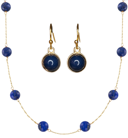 Lapiz Lazuli Bead Set.