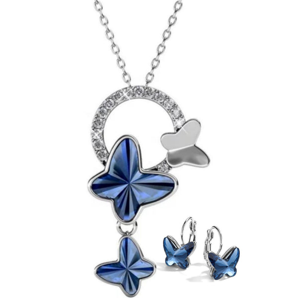 Crystal Butterfly Set