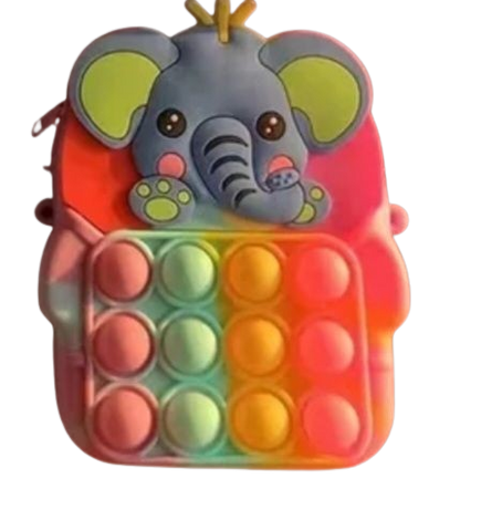 Multicolor Elefant Coin Purse.